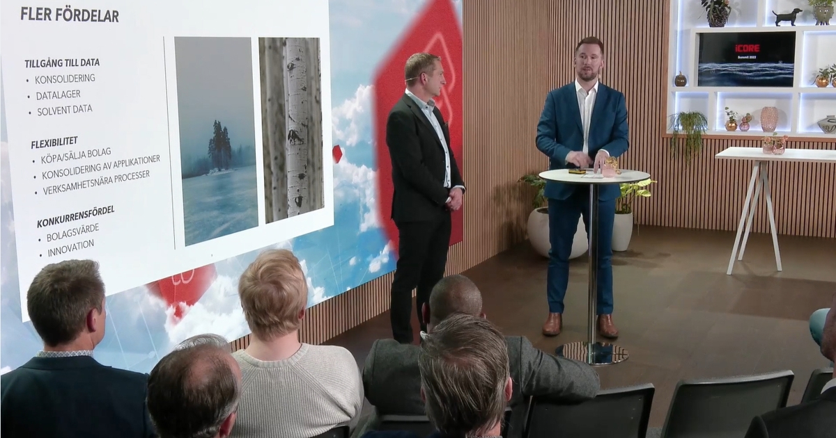 iCore Summit 2022 - Affärsnyttan med data- och integrationsarbete ...
